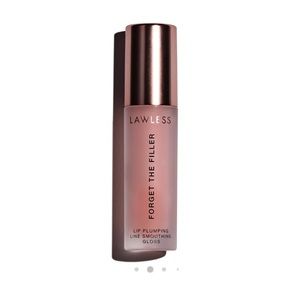 Lawless Forget the filler lip plumbing gloss shade : rosy outlook